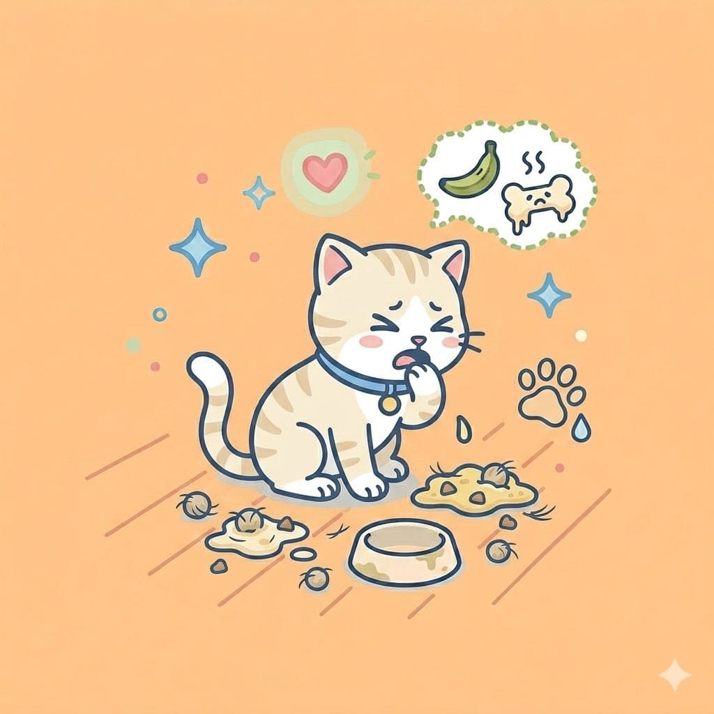 Ilustración relacionada: ¿Por qué mi gato vomita? Causas más comunes, cuándo preocuparse y qué hacer