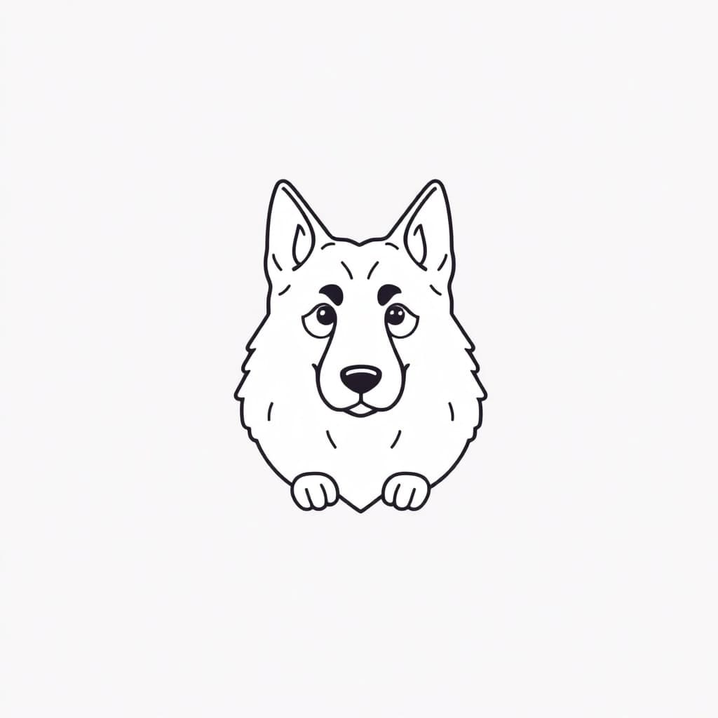 Ilustración relacionada: German Shepherd