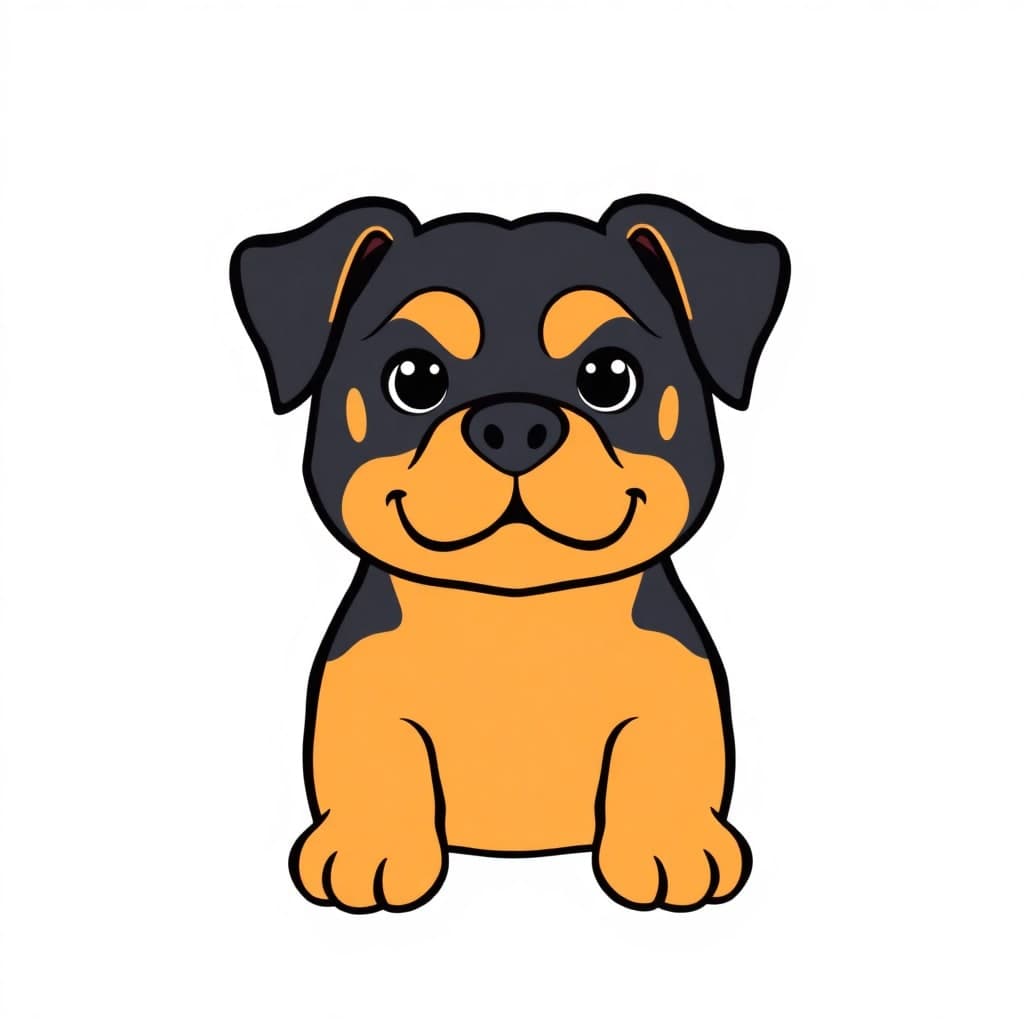 Ilustración relacionada: Rottweiler