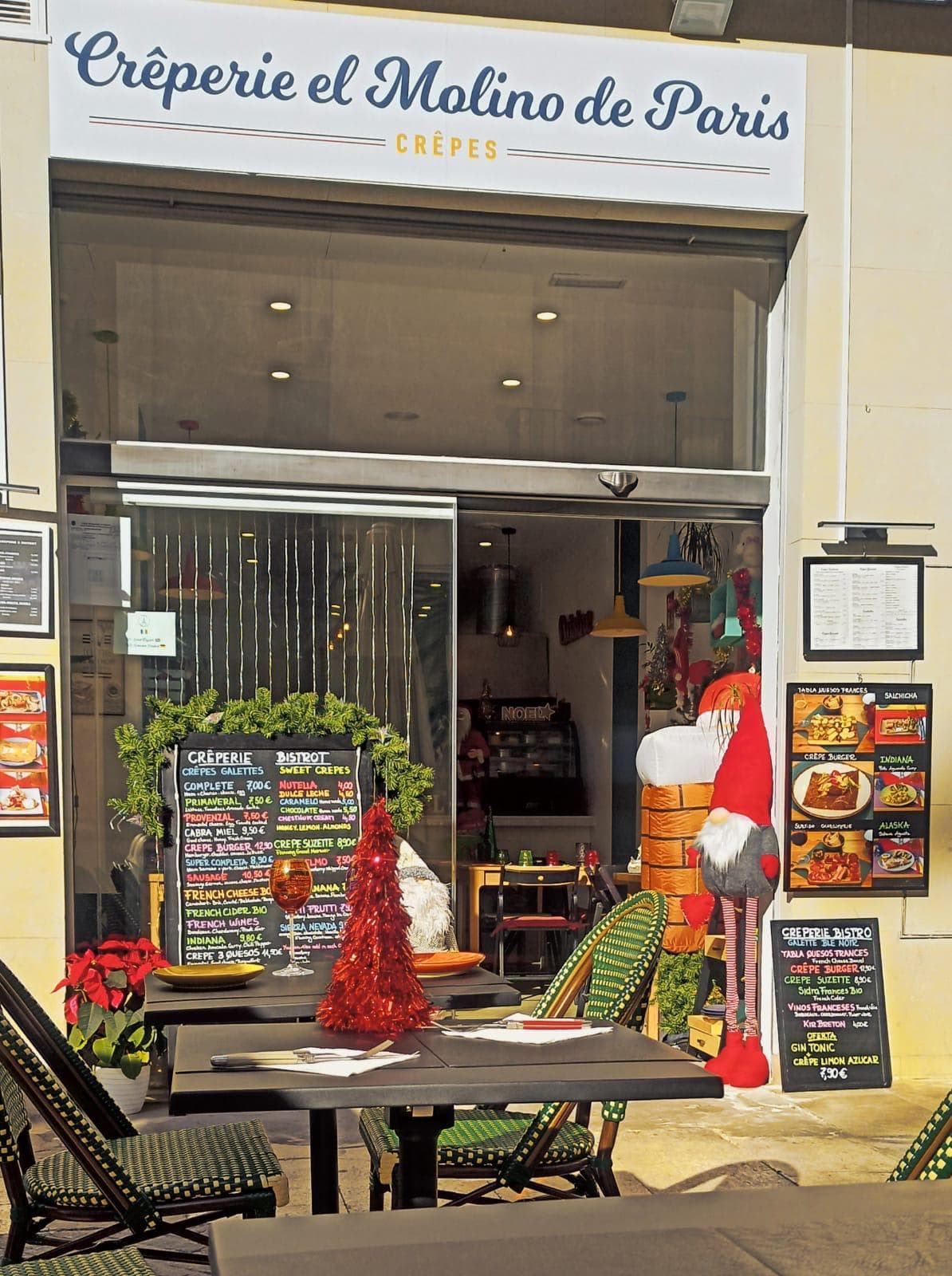 Crêperie El Molino de Paris en Alicante, Valencia, España - Restaurantes pet friendly