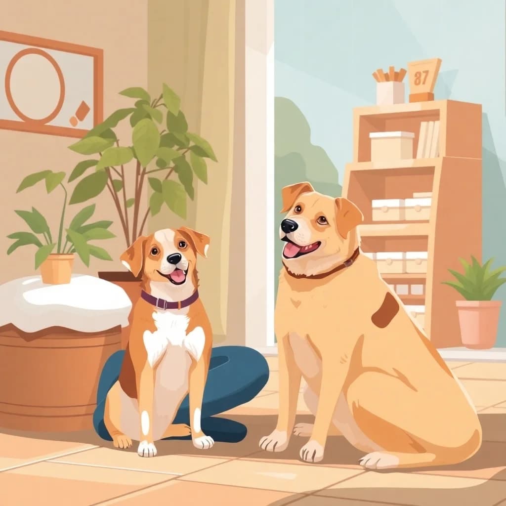 Ilustración relacionada: Adoptar perro en Cartagena, Murcia.