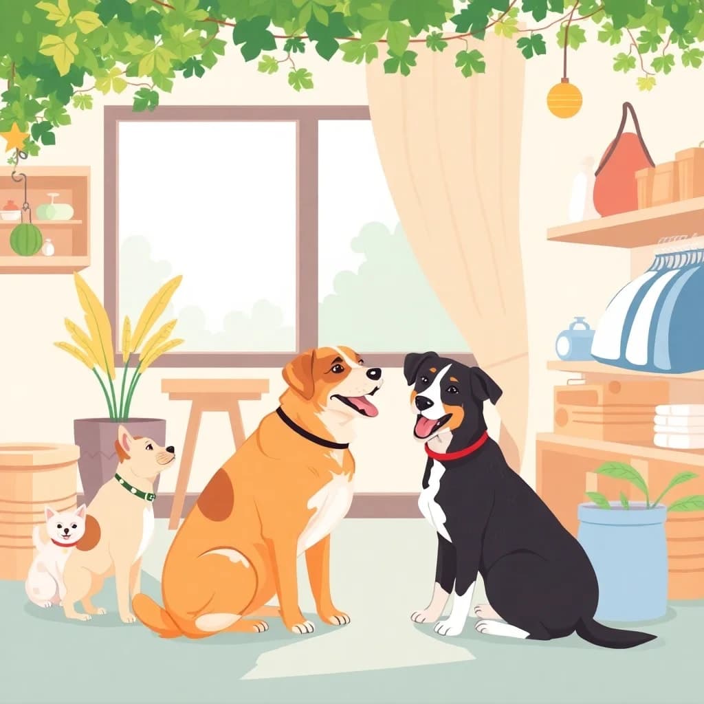 Ilustración relacionada: Adoptar perro en Cartagena, Murcia.