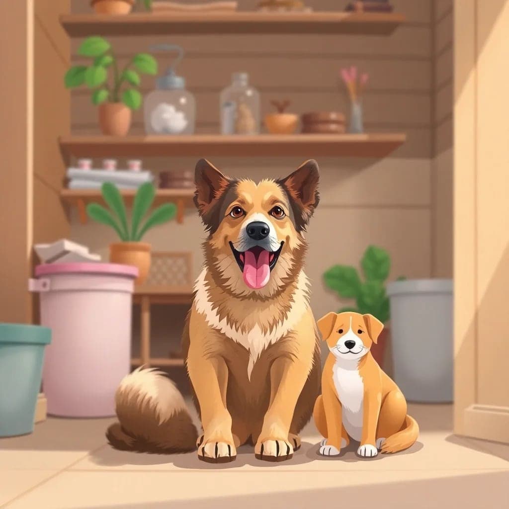Ilustración relacionada: perro