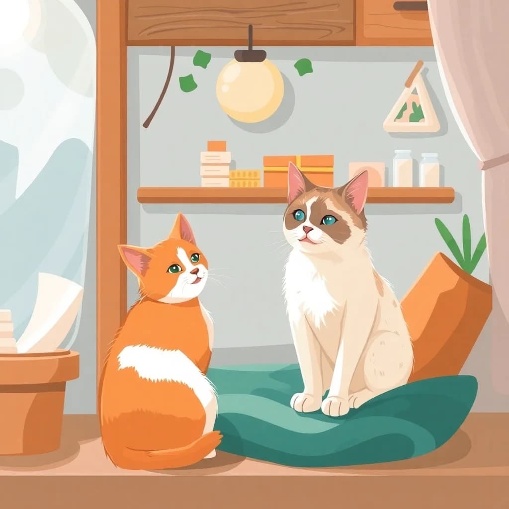Ilustración relacionada: Busco gato en adopción en Piedecuesta.