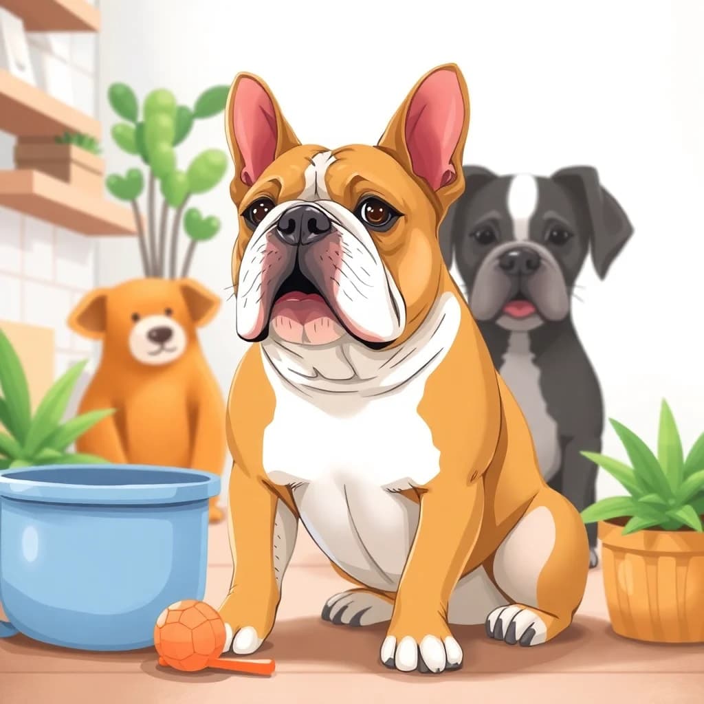 Ilustración relacionada: bulldog francés