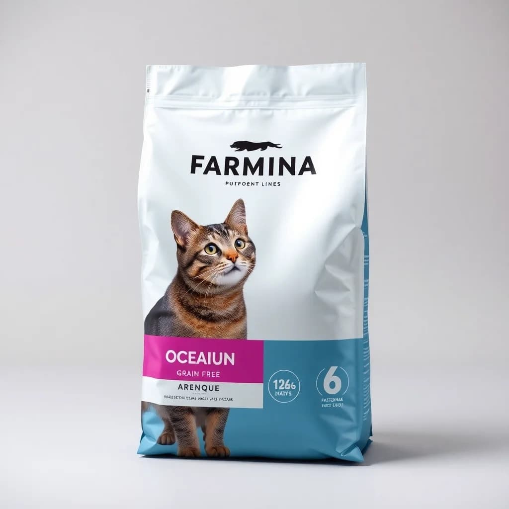 Imagen referencial: Farmina Nd Cat Ocean Grain Free Arenque