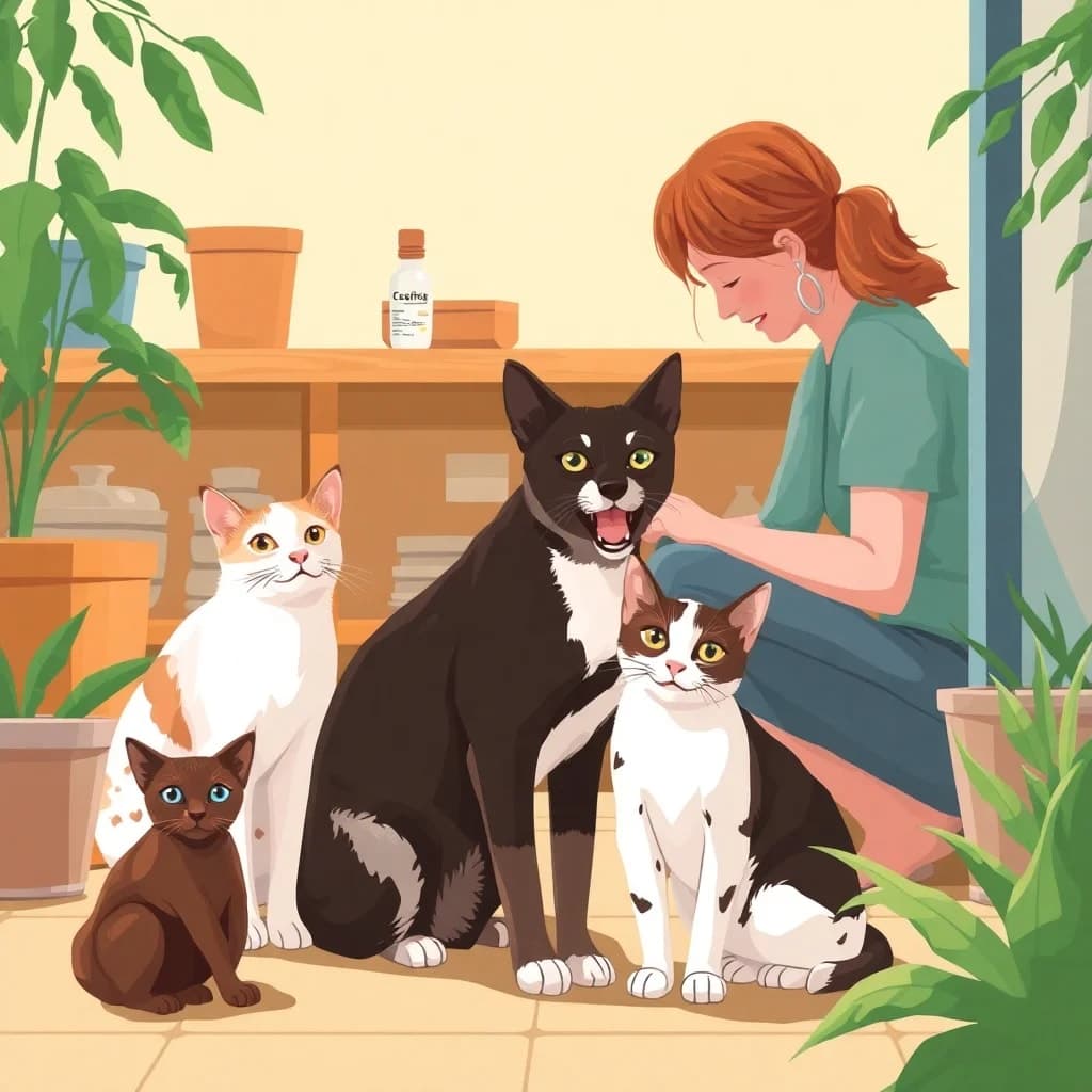 Ilustración relacionada: gatos en adopción en Sogamoso, Boyacá