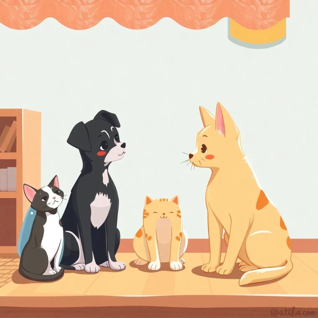 Ilustración relacionada: Gatitos.