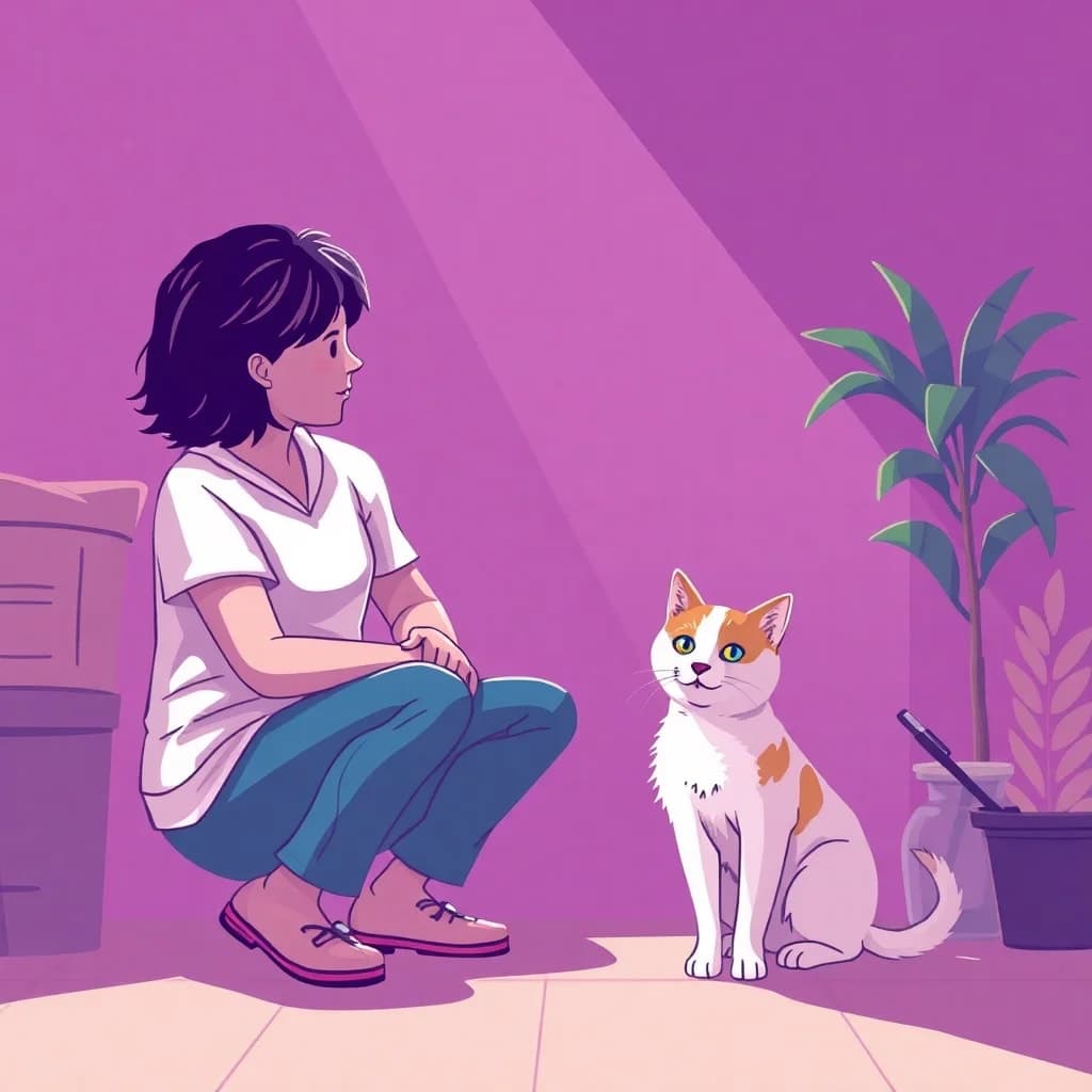 Ilustración relacionada: Busco adoptar un gato en Zipaquirá.