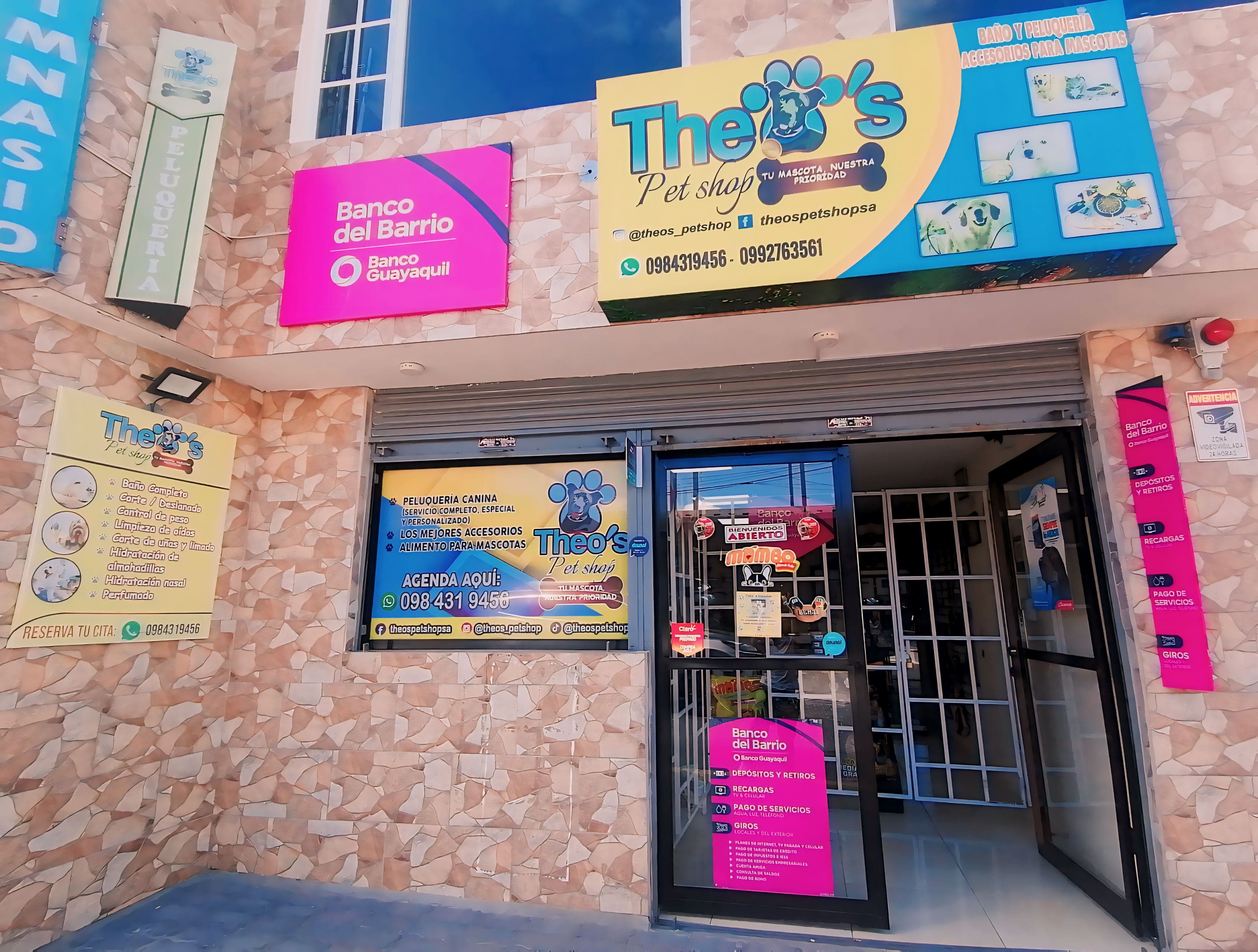 Theo's pet shop en San Antonio de Pichincha, Pichincha, Ecuador - Peluquería para perros