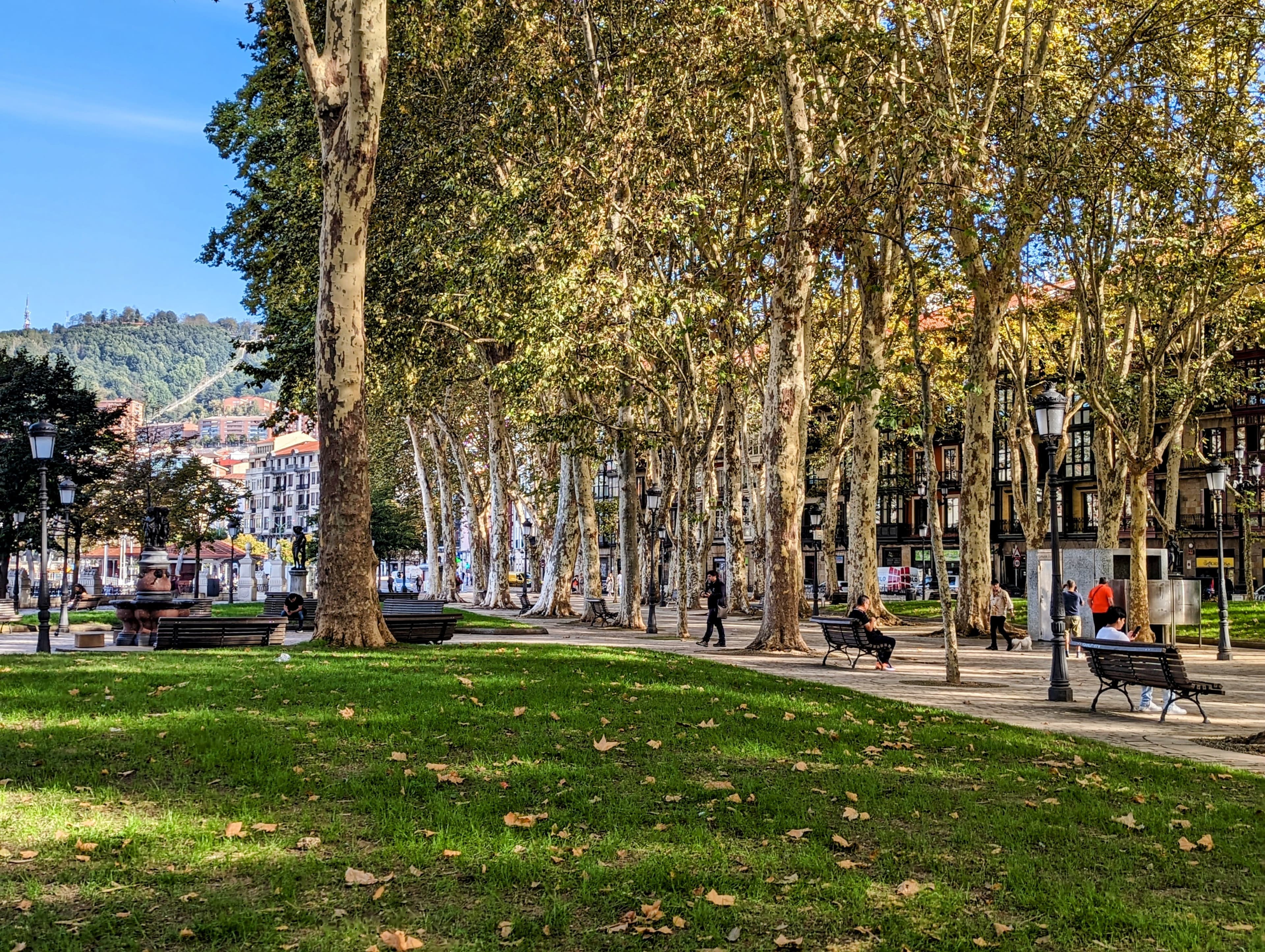 Arenal Park 2 en Bilbao, País Vasco, España - Parques pet friendly