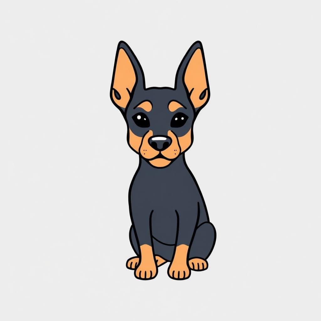 Ilustración relacionada: Dobermann