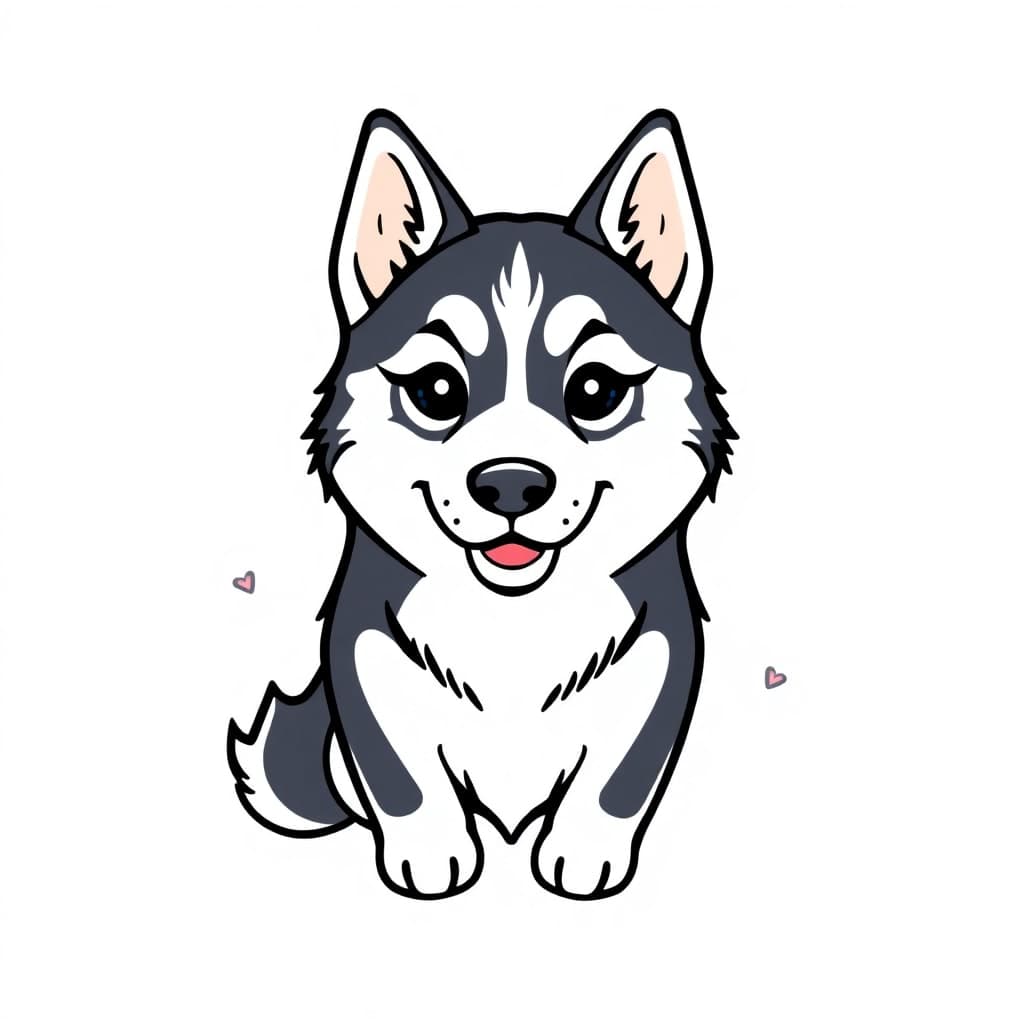 Ilustración relacionada: Siberian Husky