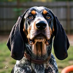 Coonhound Azul Manchado