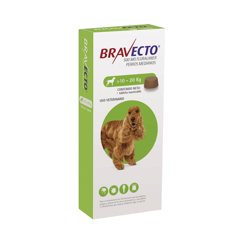 Bravecto Perros de 10 a 20 kg